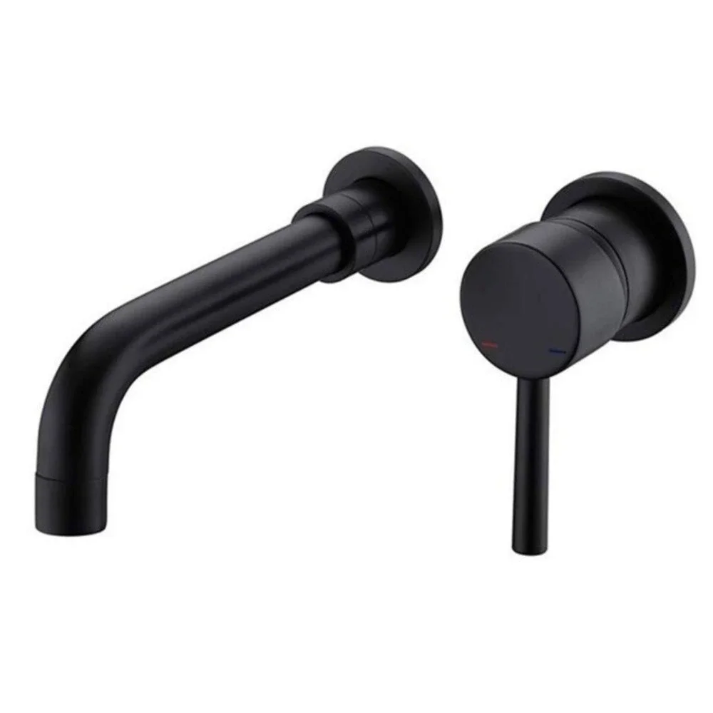Single‎ Handle Wall Mounted Bathroom Faucet oil rubed bronze